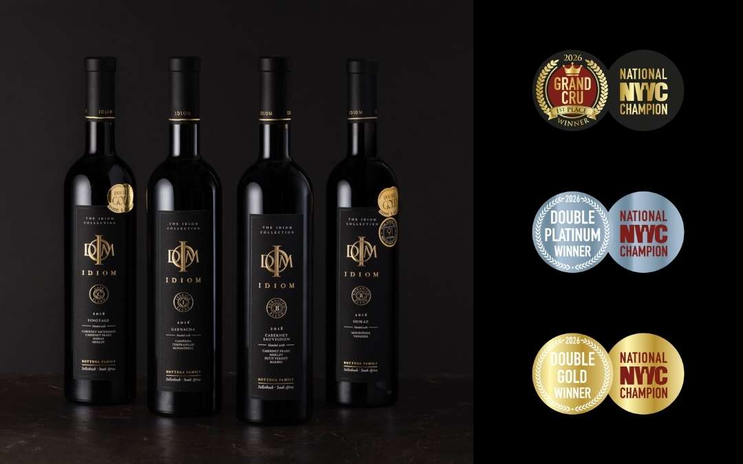 Four Wines in the Idiom Collection Achieved Remarkable Success at the National Wine Challenge 2026